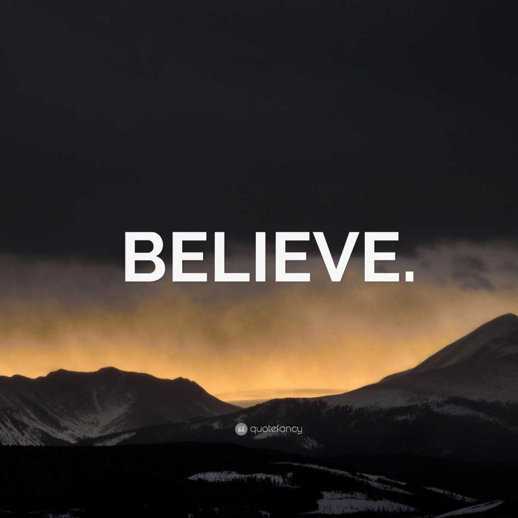 believe